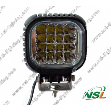 Luz de trabajo LED cuadrada de 48W (NSL-4816B-48W)